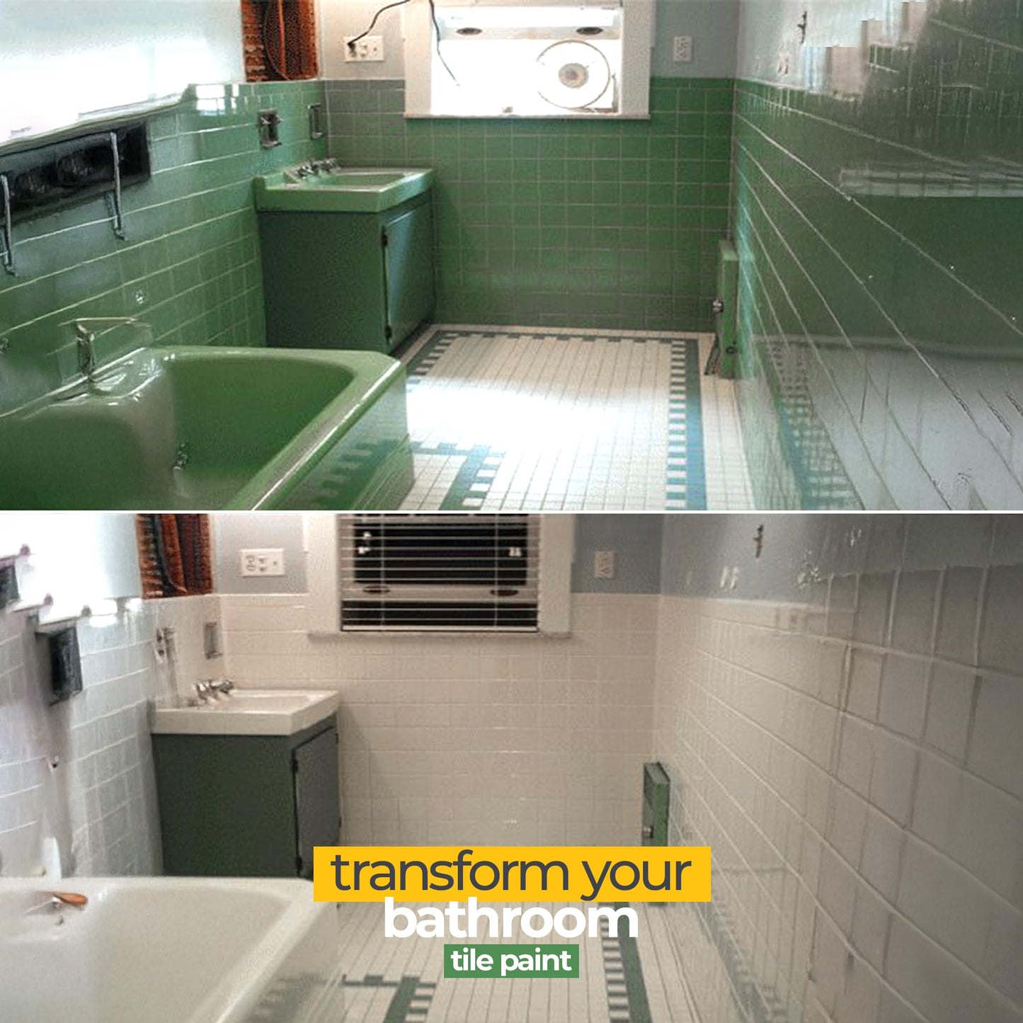 All in One Paint for Bathroom, Bathtub, Tile, Paint for Wet Surfaces, Sink, Kitchen Cabinet, Worktop, Wood, Furniture - Matte & 250ml